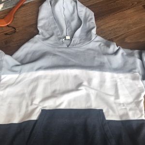 Color blocked hoodie